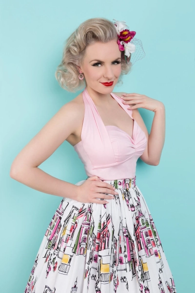 Lola D Halter Top