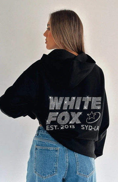 Always Shining Oversized Hoodie Black | XXS/XS
