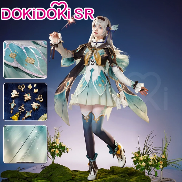 【Partial Ready For Ship】DokiDoki-SR Game Honkai: Star Rail Cosplay Firefly Costume / Shoes
