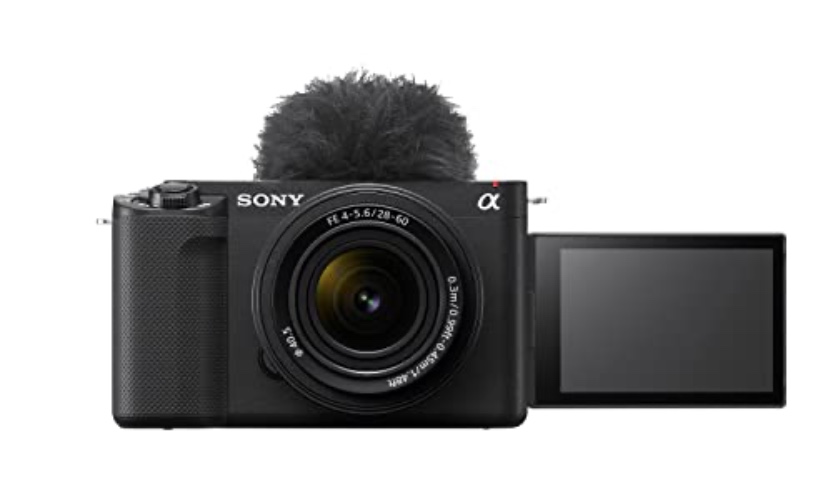 Sony ZV-E1 | Appareil vlog Hybride Pro - Plein Format à optiques interchangeables en kit avec Le 28-60 mm f/4-5,6 - ZV-E1 + 28-60 mm - Unique