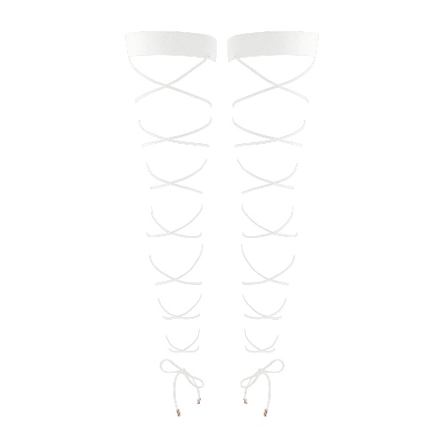 Crisscross Stay Up Crystal - L/XL/1X / Crystal