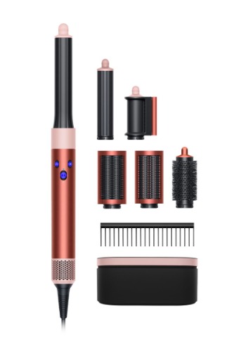 Holiday Dyson Airwrap™ multi-styler and dryer Complete Long (Strawberry Bronze/Blush Pink)