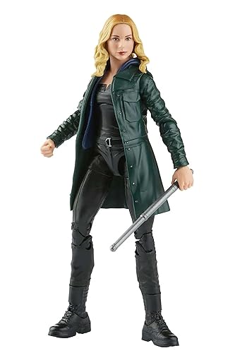 Marvel Legends Series Sharon Carter 6-Inch Action Figure, Disney+ Series, MCU, Includes 4 Accessories & 2 Build-A-Figure Parts - 6 Inch