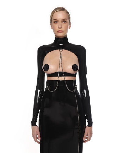 Top "Stella009" Black | Gold / S / 160-165