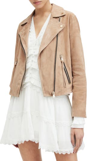 Dalby Suede Biker Jacket
