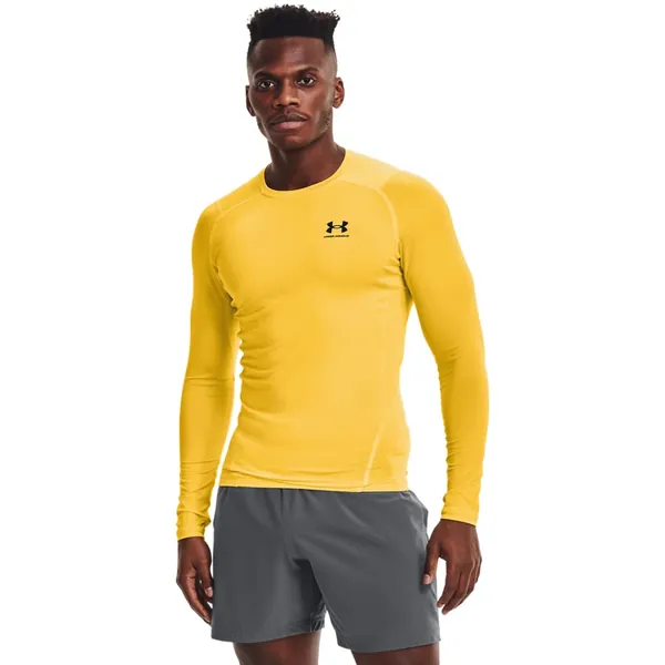 Under Armour Ua Hg Armour Comp Ls heren Nauwsluitend functioneel shirt, ademend shirt met lange mouwen (1-Pack)