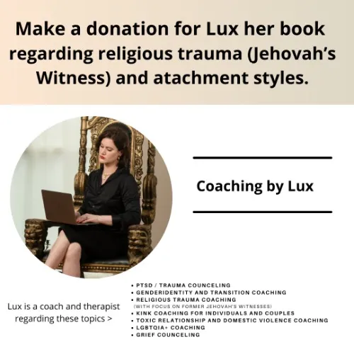 Donation for Lux her book