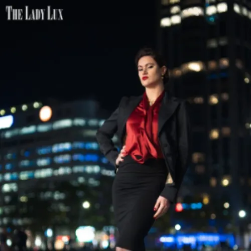 Add credit to The Lady Lux her personal wardrobe budget