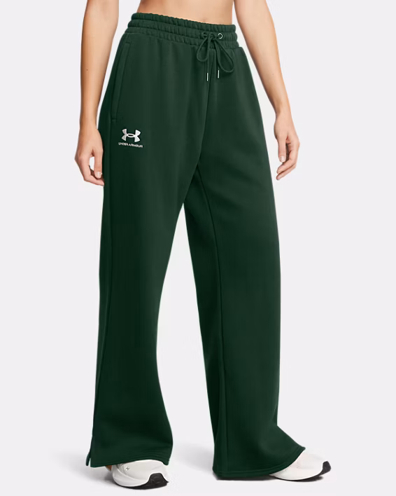 Women's UA Icon Fleece Wide Leg Pants