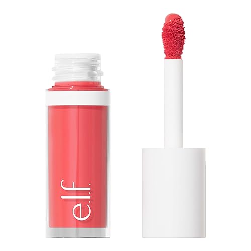 e.l.f. Camo Liquid Blush, Long-Lasting Liquid Blush For High-Pigment Colour, Creates A Soft, Dewy Finish, Vegan & Cruelty-Free, Pinky Promise - Pinky Promise - 1 Pack