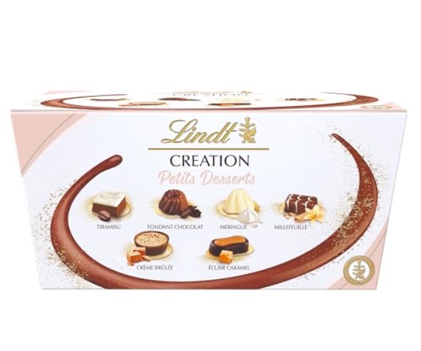 Lindt Creation Desserts, Assorted Chocolate Candy Gift Box, 21 Pieces - 21 Count (Pack of 1)