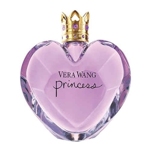 Vera Wang Princess Eau de Toilette for Women - Fruity Floral Scent - Sweet Notes of Vanilla, Water Lily, and Apricot - Feminine and Modern - 1.7 Fl Oz - 1.7 Fl Oz (Pack of 1) - Eau de Toilette
