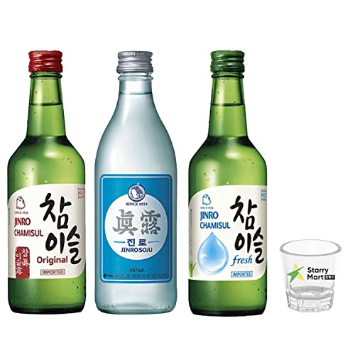 Jinro Chamisul Soju - All Flavours Bundle Set (Original Flavours Set) - Original Flavours Set
