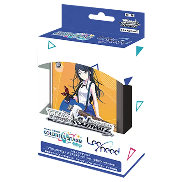 Weiss Schwarz: Project Sekai Colorful Stage! feat Hatsune Miku -Leo/Need- JAPANESE Edition Trial Deck+ | Default Title