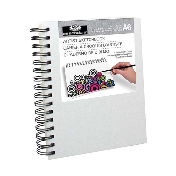 Vazlatblokk Royal &amp; Langnickel A6/ 80 lap