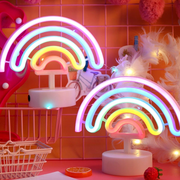 Cute Rainbow LED Night Light