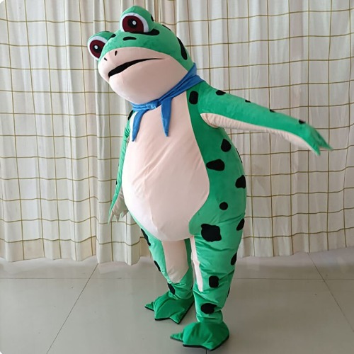 Inflatable Frog Mascot Costume