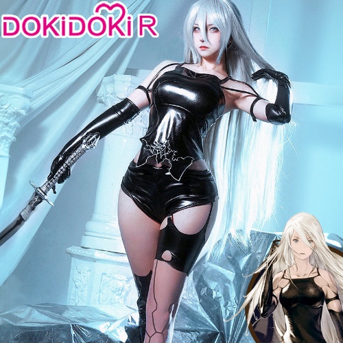 【Ready For Ship】DokiDoki-R Game Cosplay NieR:Automata Cosplay A2 Costume YoRHa Type A No.2l | L-Ready For Ship