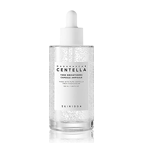SKIN1004 Madagascar Centella Tone Brightening Capsule Ampoule 3.38 fl.oz(100ml) | Calming Moisturizing Brightening | Sensitive Skin - Tone Brightening Capsule Ampoule