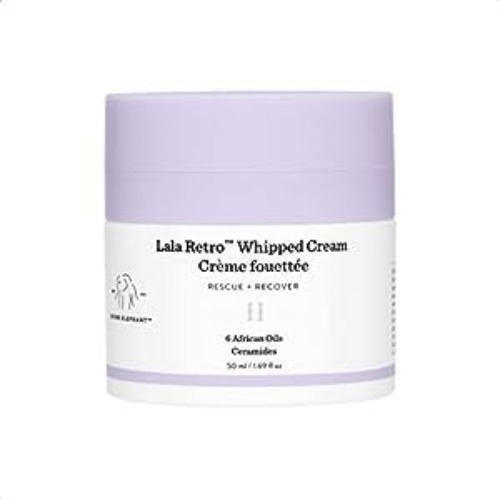 Drunk Elephant Lala Retro Whipped Cream. Replenishing Moisturizer for Skin Protection and Rejuvenation. 50 Milliliters. - 1.69 Fl Oz (Pack of 1)