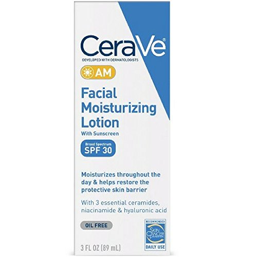 CeraVe Facial Moisturizing Lotion AM 3 oz (Pack of 3) - Unscented - 3 Fl Oz (Pack of 3)