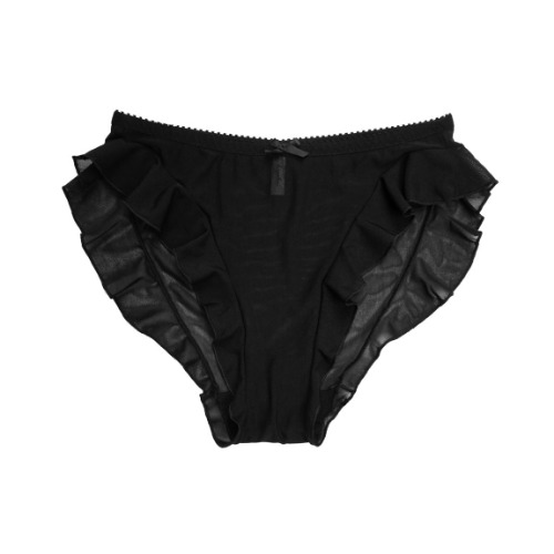Delphine Knickers Black Mesh | Black Mesh / S