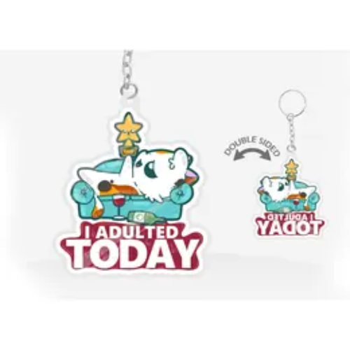 Keychain - I Adulted Today