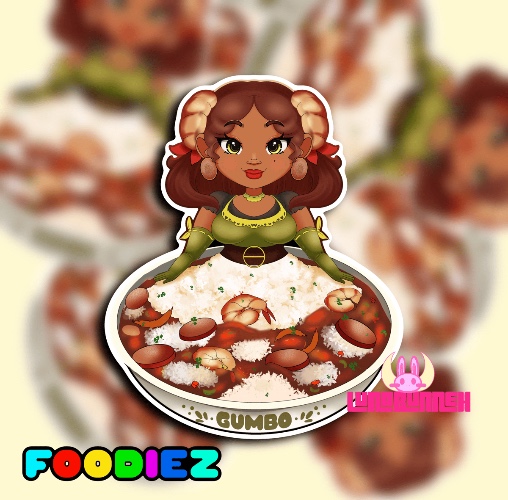 Gumbo Sticker