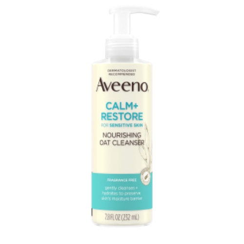 Aveeno Calm + Restore Nourishing Oat Cleanser 7.8oz - 