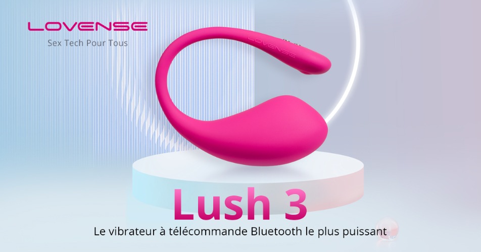 Lovense Lush 3 : Le vibromasseur télécommandé Bluetooth le plus puissant du marché! Lush 3 de LOVENSE