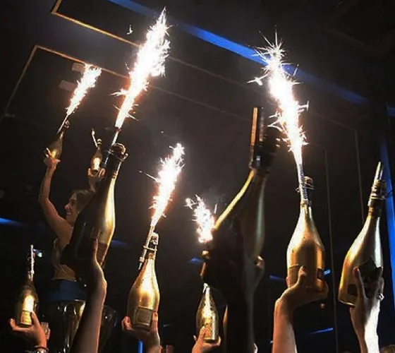 Bottle Service at my favorite Night Club