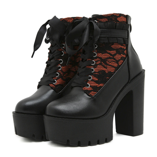 High Heel Ankle Boots