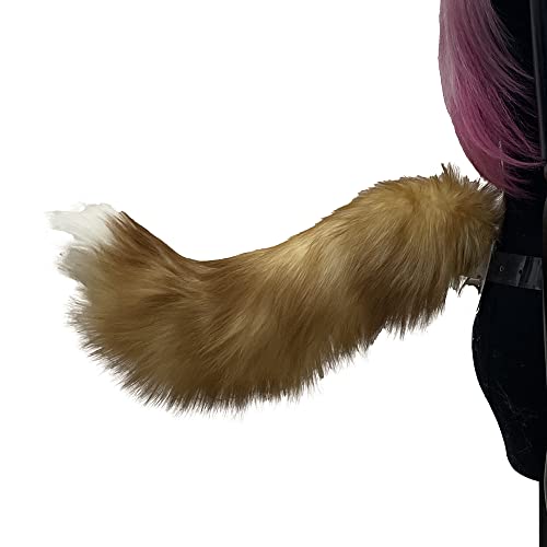 SOWOIOM Electric Movable Tail Fur Fox Cat Fox Wolf Tail Headband Kitten Halloween Cosplay Lolita Furry Tail - 05