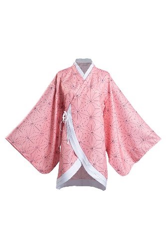 Baycon Adult Kamado Nezuko Kimono Robe Cosplay Costume Dress Cloak