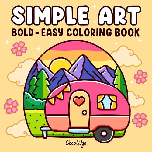 Simple Art Coloring Book