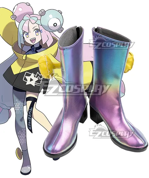Pokemon Scarlet and Violet Iono Cosplay Shoes