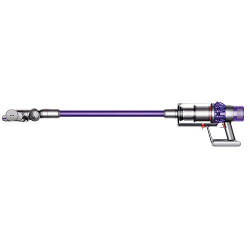 Dyson V10 Cordless Stick Vacuum Cleaner: 14 Cyclones, Fade-Free Power, Whole Machine Filtration, Hygienic Bin Emptying, Wall Mounted, Up to 60 Min Runtime, Purple - Purple
