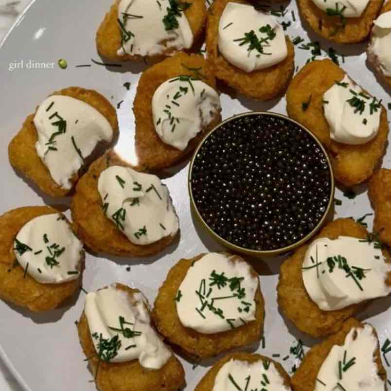 girl dinner 