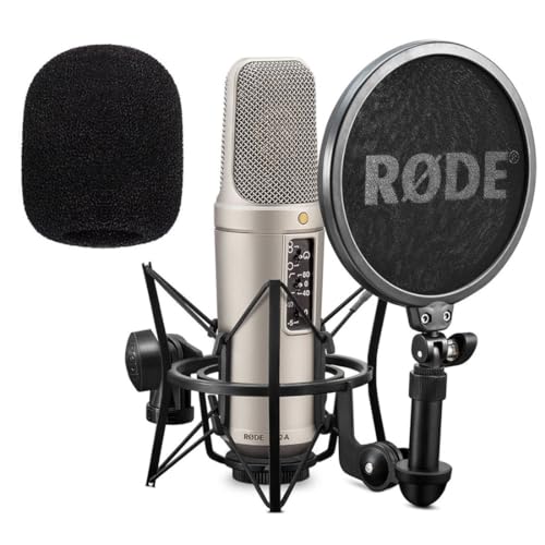 Rode NT2-A Set Kondensator Mikrofon + WS2 Schaumstoff Popschutz Windschutz