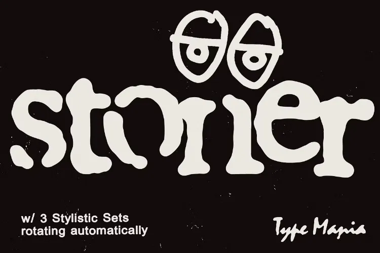 Stoner TM – Distressed Dynamic Font