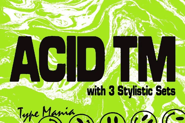 Acid TM – Rugged Dynamic Typeface