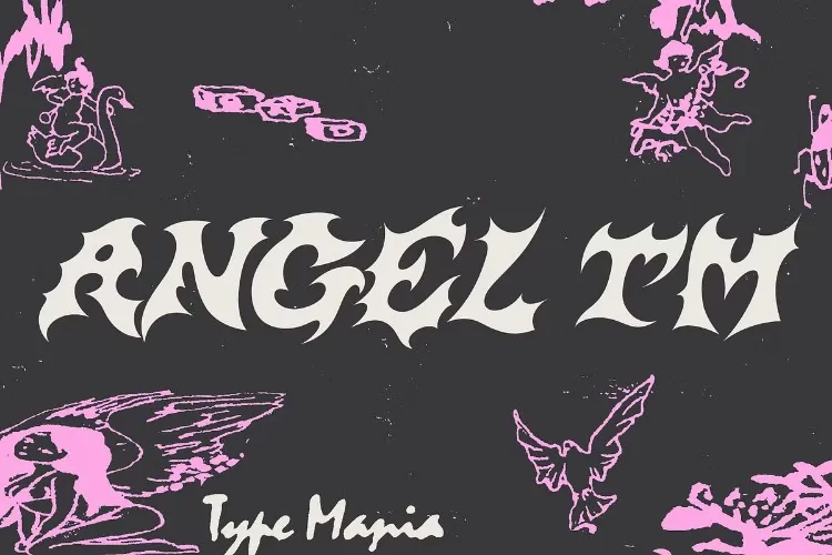 Angel TM – Y2K Tribal Font