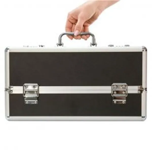 Sex Toy Lockable Storage Box Large Black