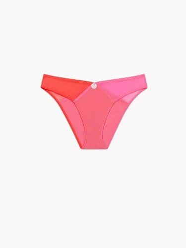 I Dare Hue Mesh High-Leg Bikini Panty