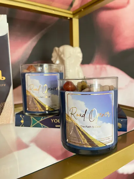 Open Roads Manifestation Candle - Remove blockages • Clear The path | Default Title