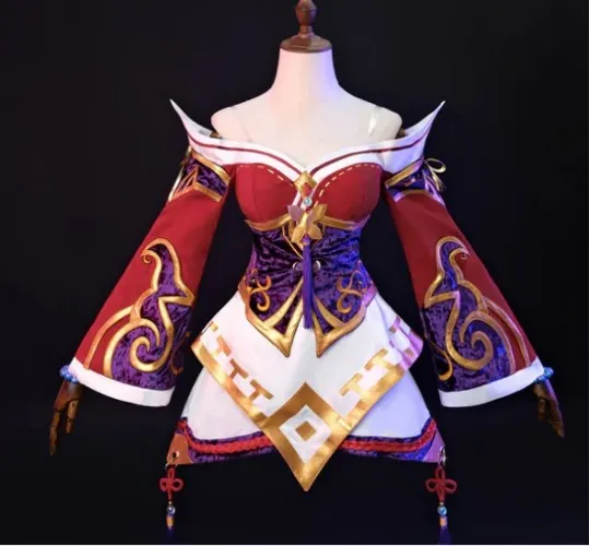 LOL Ahri Cosplay Costume