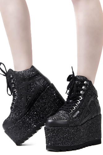 Malice Platform Trainers [GLITTER] - Resurrect - Glitter / 100% PU / EU37||53b298e9-ccc4-4854-9685-049e813b7ea9