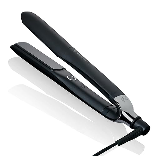 ghd platinum+ black - Intelligenter professioneller Haarglätter, weniger Haarbruch, mehr Glanz und Farbschutz, Ultra-Zone-Technologie, optimale Kämmtemperatur 185ºC homogen - New Packaging