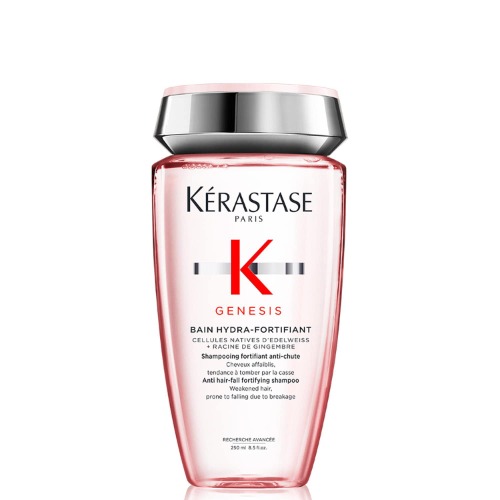 Kérastase, Genesis | Nourishing & Fortifying Shampoo, For Weakened Hair, With Ginger Root & Edelweiss Flower, Bain Hydra-Fortifiant, 250ml