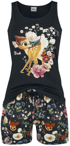 Bambi Botanics Pyjama meerkleurig Animatie, Dieren, Disney, Fan merch, Film